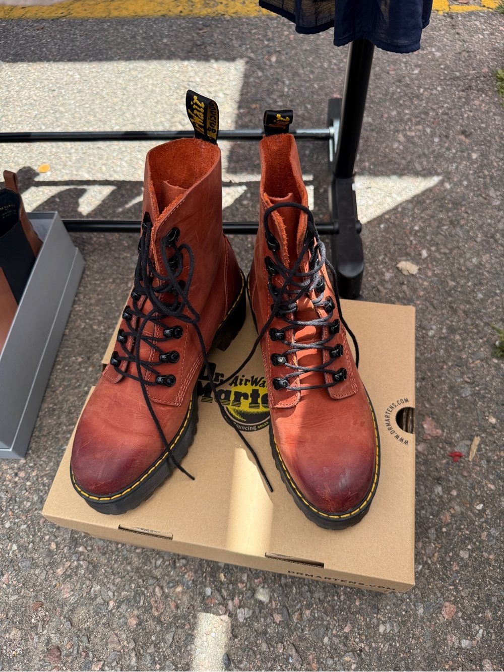 Doc Marten Leona Boot in Brick